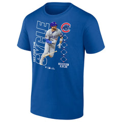 Carson Kelly Chicago Cubs Hit For The Cycle T-Shirt Royal
