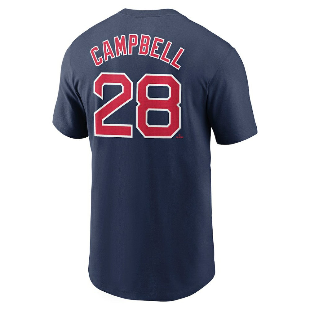Kristian Campbell Boston Red Sox Fuse Name & Number T-Shirt Navy | Nike