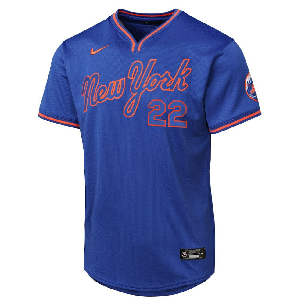 Juan Soto New York Mets Youth Alternate 2 Limited Jersey - Royal | Nike
