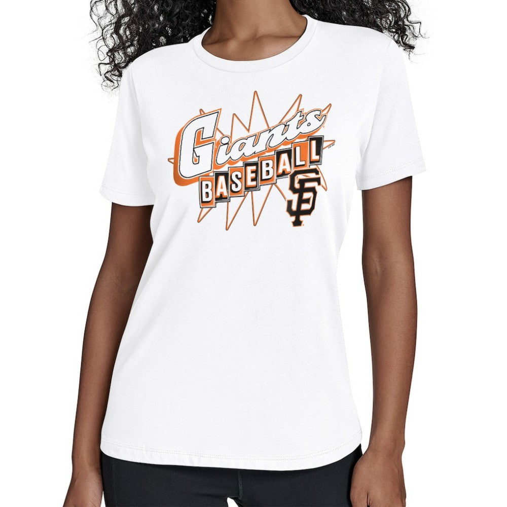 San Francisco Giants Starter Women's Drive-In T-Shirt White