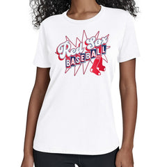 Boston Red Sox Starter Women's Drive-In T-Shirt White
