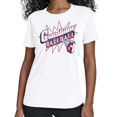 Cleveland Guardians Starter Women's Drive-In T-Shirt White