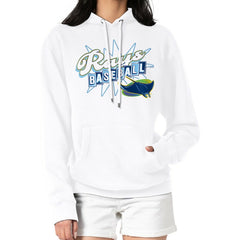 Tampa Bay Rays Starter Women's Drive-In Pullover Hoodie White