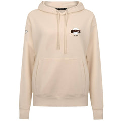 San Francisco Giants Levelwear Women's Cooperstown Collection Adorn Core Logo Pullover Hoodie Khaki