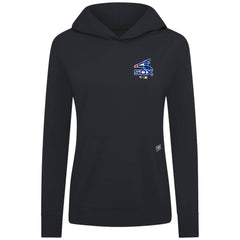 Chicago White Sox Levelwear Women's Cooperstown Collection Relay Core Logo Pullover Hoodie Black