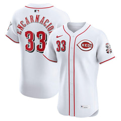 Christian Encarnacion-Strand Cincinnati Reds Home Elite Jersey White | Nike