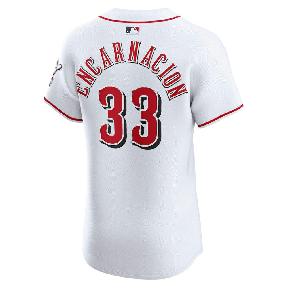 Christian Encarnacion-Strand Cincinnati Reds Home Elite Jersey White | Nike
