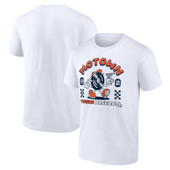 Detroit Tigers Opening Day Hometown T-Shirt White