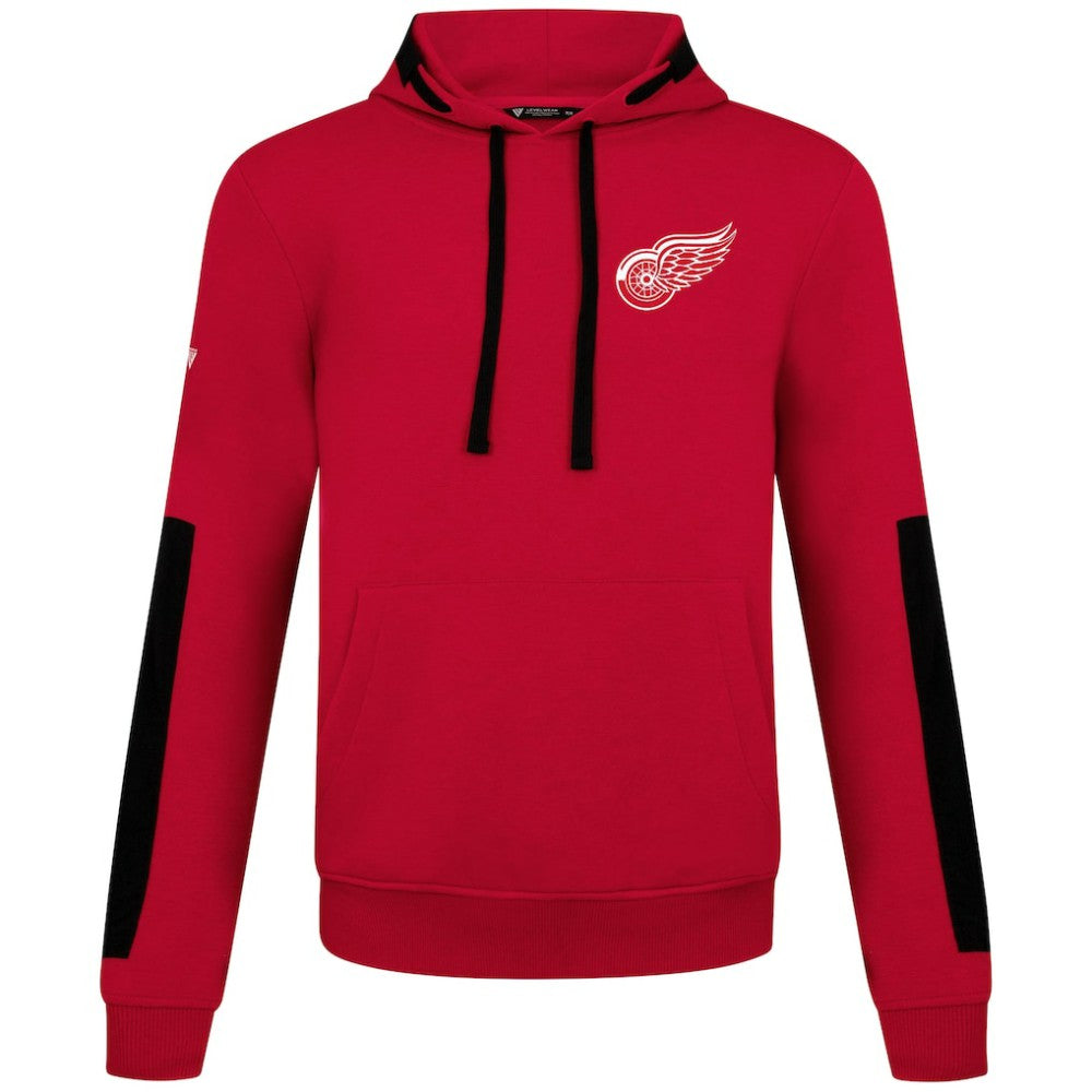 Detroit Red Wings Levelwear Bombay Response Pullover Hoodie Red