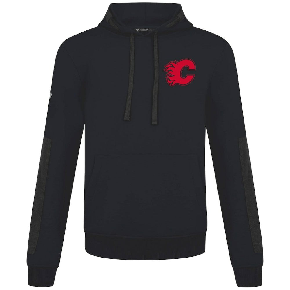 Calgary Flames Levelwear Bombay Response Pullover Hoodie Black