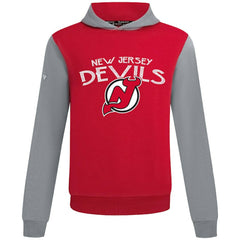 New Jersey Devils Levelwear Ultimate Mission Pullover Hoodie Red/Gray