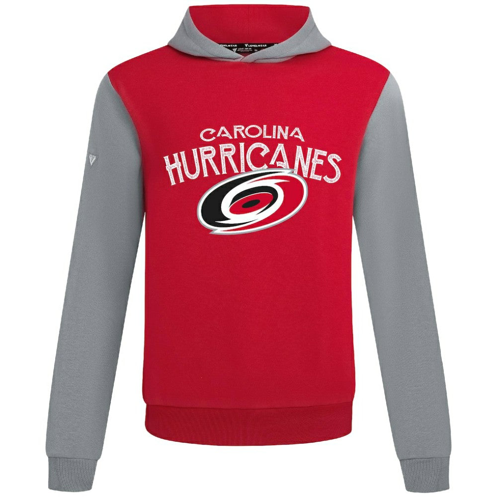 Carolina Hurricanes Levelwear Ultimate Mission Pullover Hoodie Red/Gray