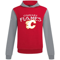 Calgary Flames Levelwear Ultimate Mission Pullover Hoodie Red/Gray