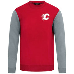 Calgary Flames Levelwear Ultimate Response Sweatshirt Red/Gray