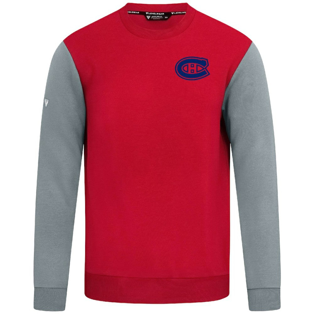 Montreal Canadiens Levelwear Ultimate Response Sweatshirt Red/Gray