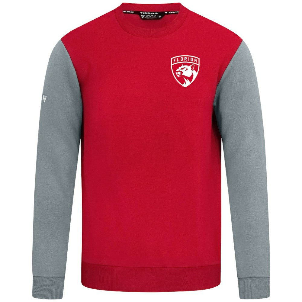 Florida Panthers Levelwear Ultimate Response Sweatshirt Red/Gray
