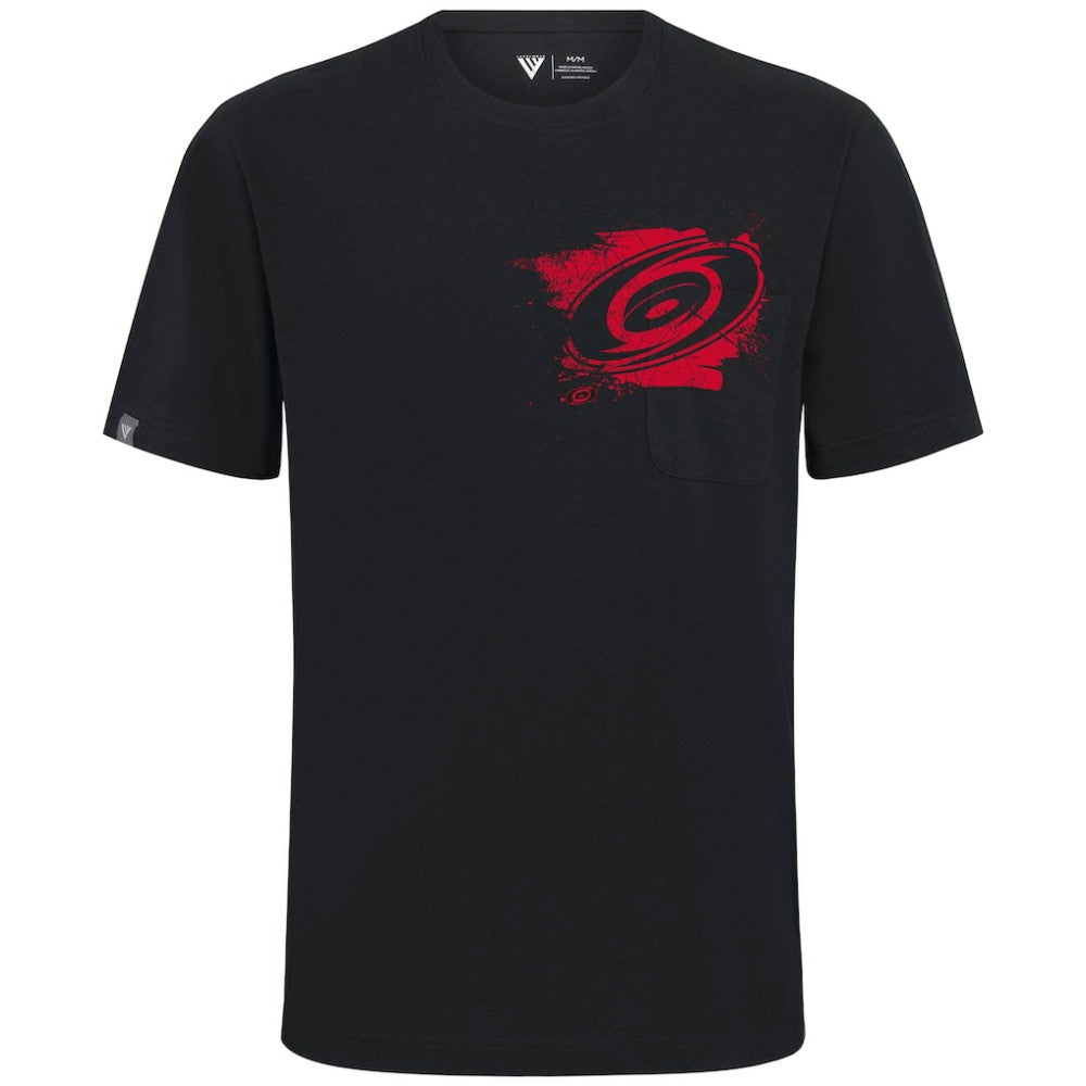 Carolina Hurricanes Levelwear Focal Blasted T-Shirt Black