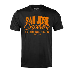 San Jose Sharks Levelwear Richmond Response T-Shirt Black
