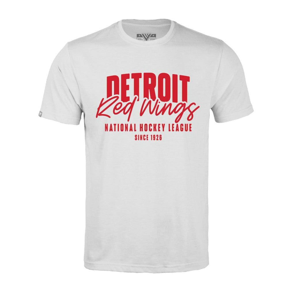 Detroit Red Wings Levelwear Richmond Response T-Shirt White
