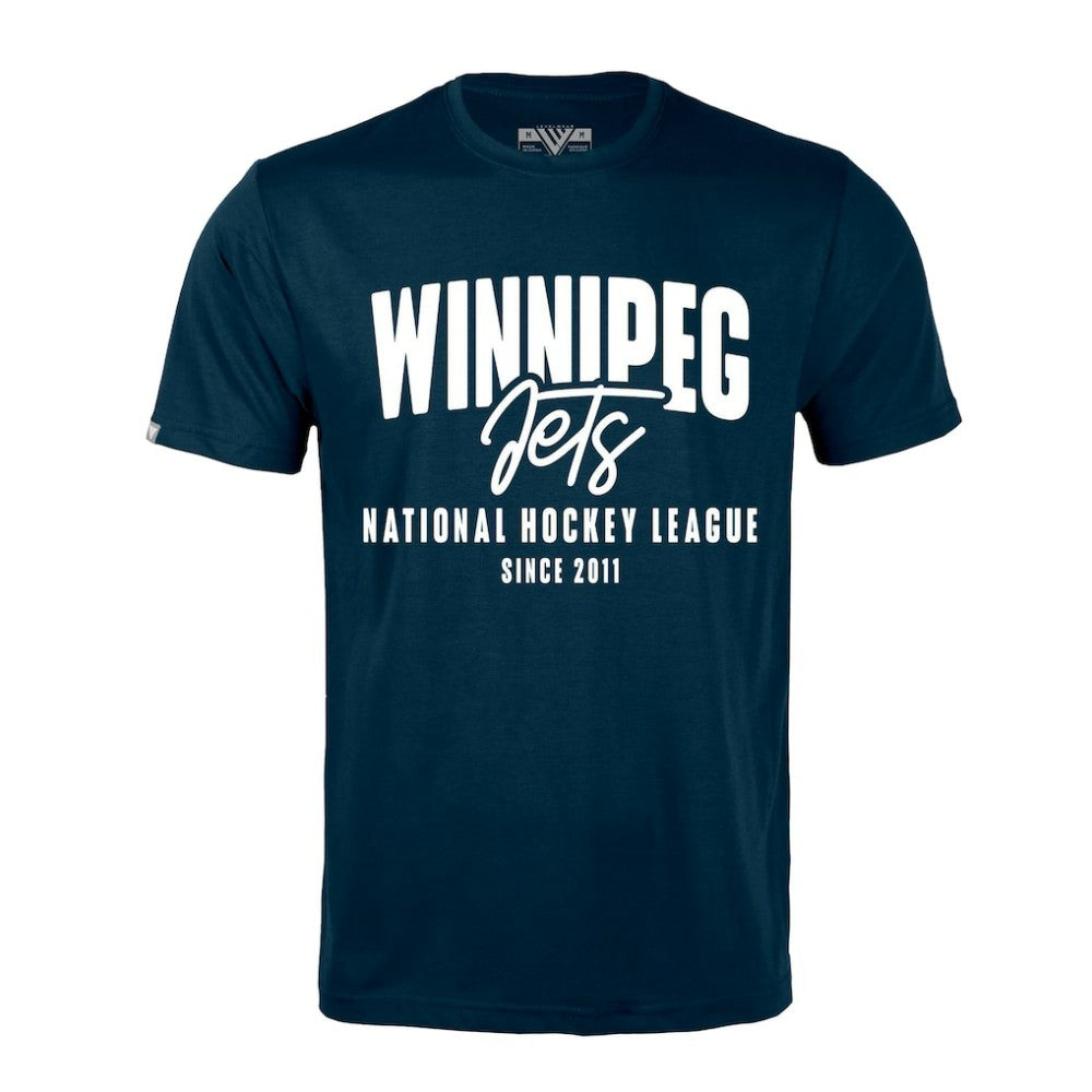 Winnipeg Jets Levelwear Richmond Response T-Shirt Navy