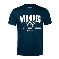 Winnipeg Jets Levelwear Richmond Response T-Shirt Navy
