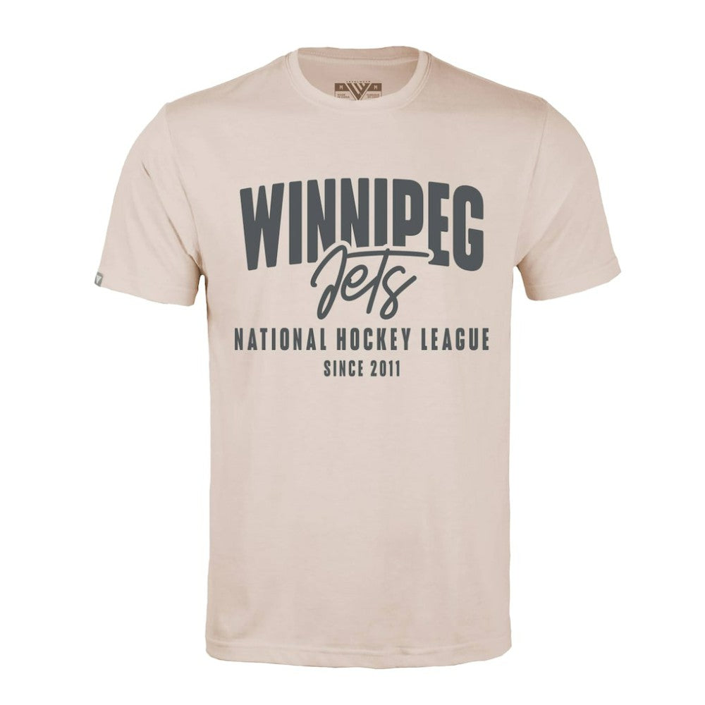 Winnipeg Jets Levelwear Richmond Response T-Shirt Khaki