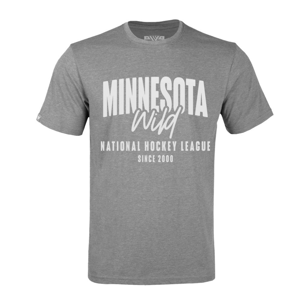 Minnesota Wild Levelwear Richmond Response T-Shirt Gray
