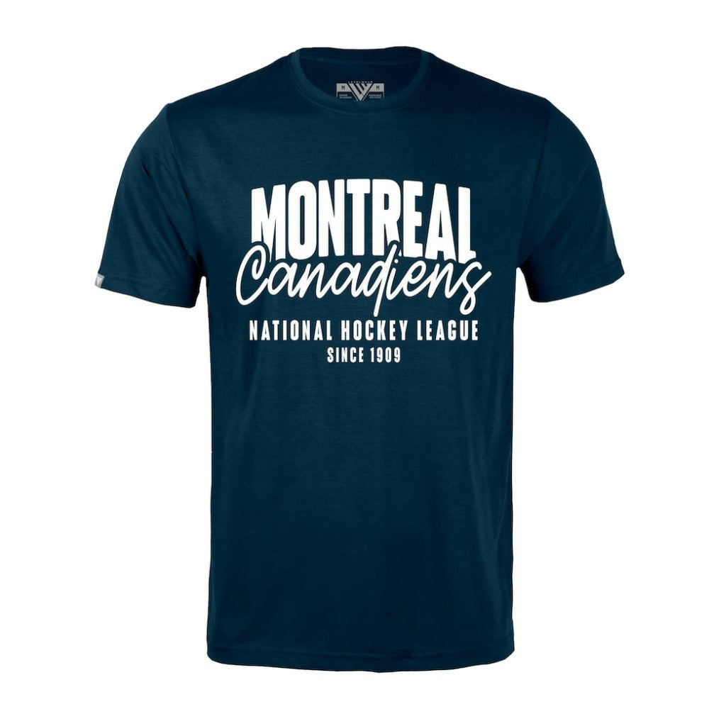 Montreal Canadiens Levelwear Richmond Response T-Shirt Navy