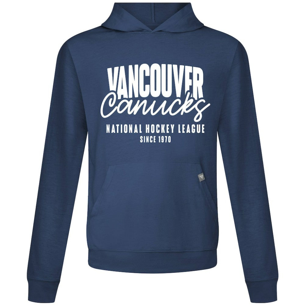 Vancouver Canucks Levelwear Relay Response Pullover Hoodie Navy