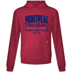 Montreal Canadiens Levelwear Relay Response Pullover Hoodie Red