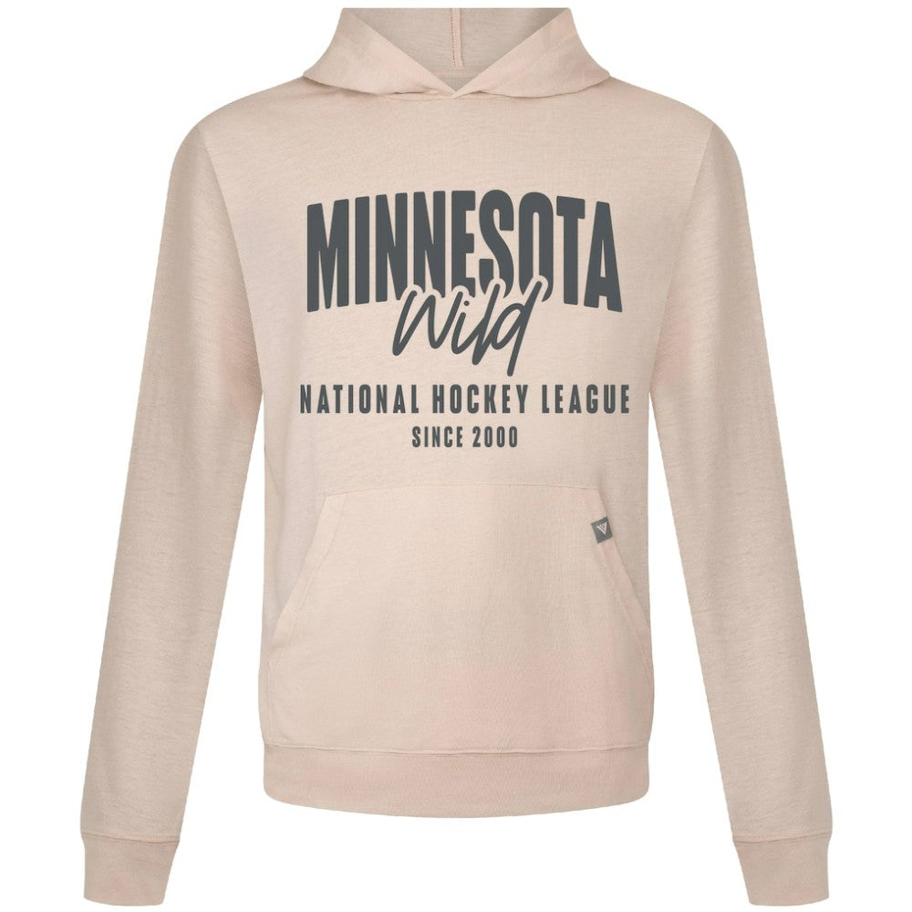 Minnesota Wild Levelwear Relay Response Pullover Hoodie Khaki