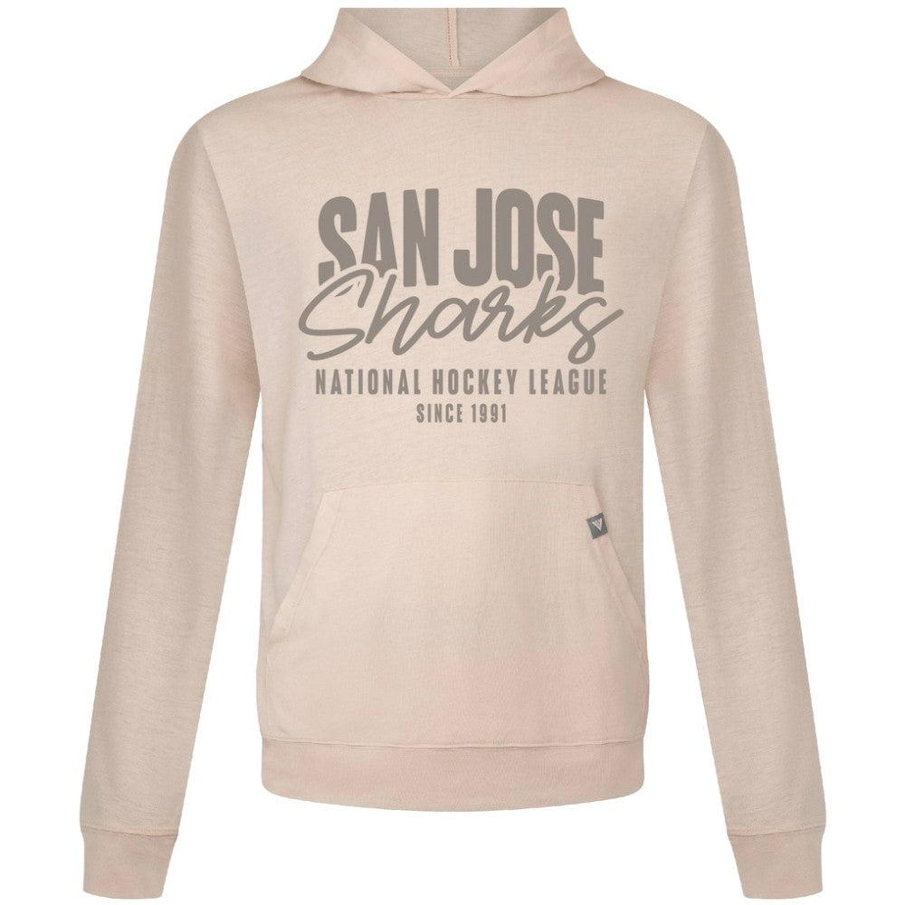 San Jose Sharks Levelwear Relay Response Pullover Hoodie Khaki