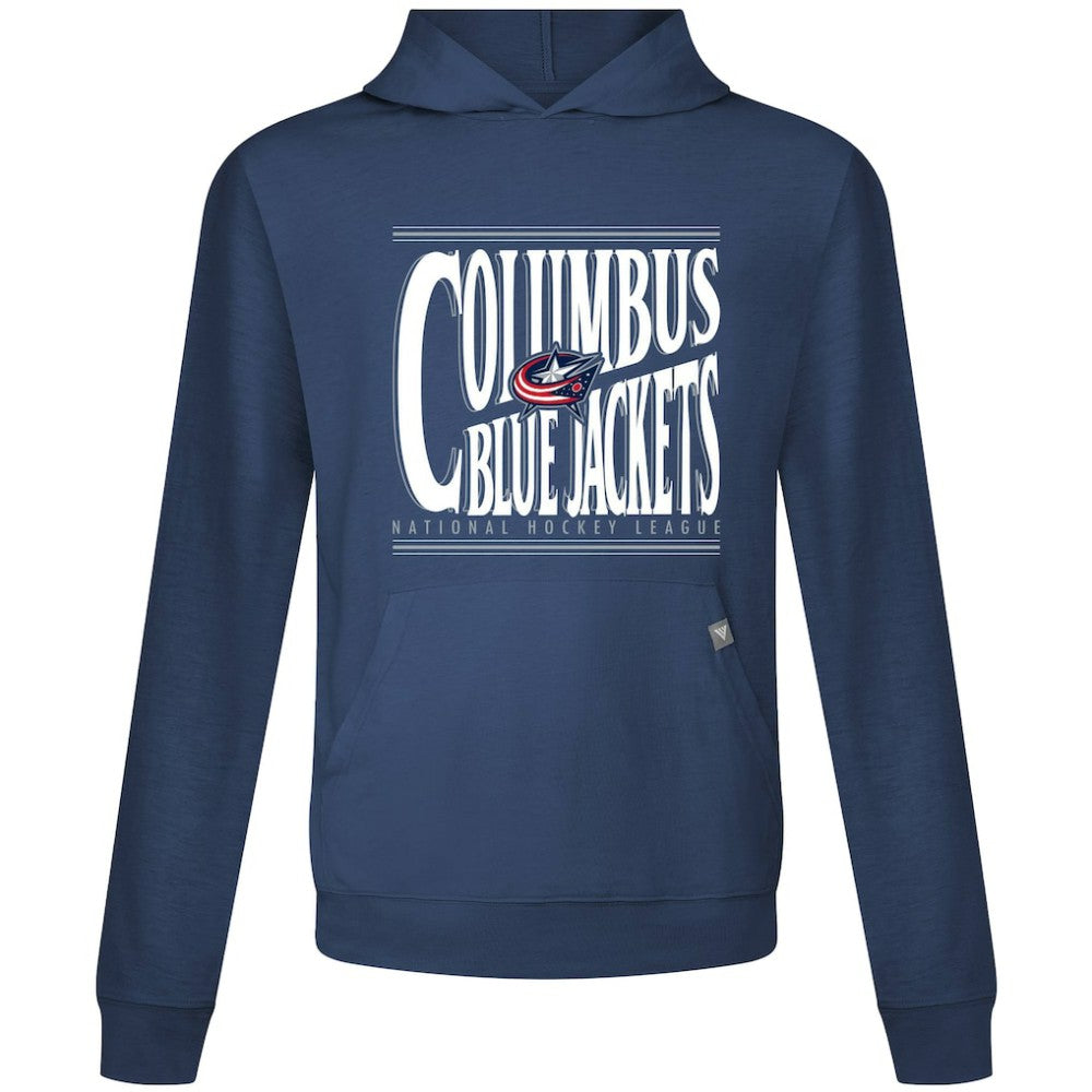 Columbus Blue Jackets Levelwear Relay Powerhouse Pullover Hoodie Navy