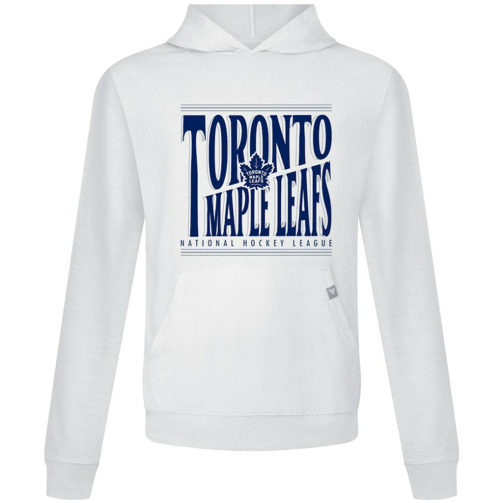 Toronto Maple Leafs Levelwear Relay Powerhouse Pullover Hoodie White