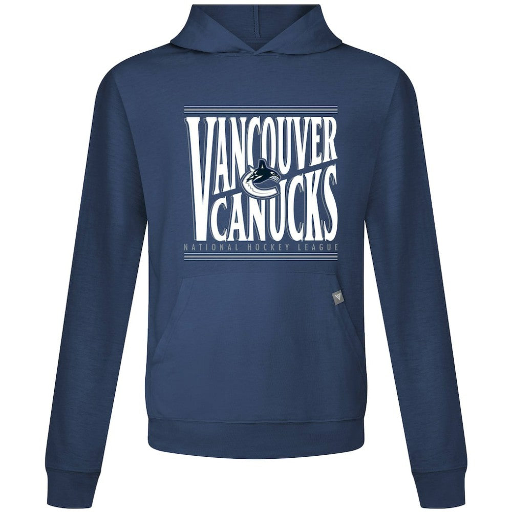 Vancouver Canucks Levelwear Relay Powerhouse Pullover Hoodie Navy