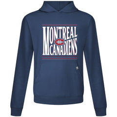 Montreal Canadiens Levelwear Relay Powerhouse Pullover Hoodie Navy