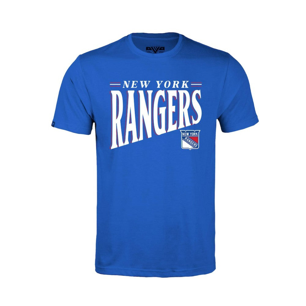 New York Rangers Levelwear Youth Little Richmond Tally T-Shirt Royal