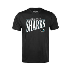 San Jose Sharks Levelwear Youth Little Richmond Tally T-Shirt Black
