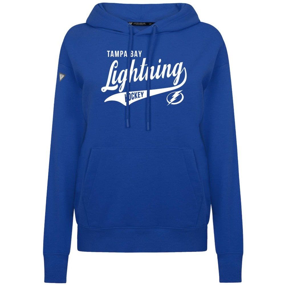 Tampa Bay Lightning Levelwear Women's Adorn Glide Pullover Hoodie Royal