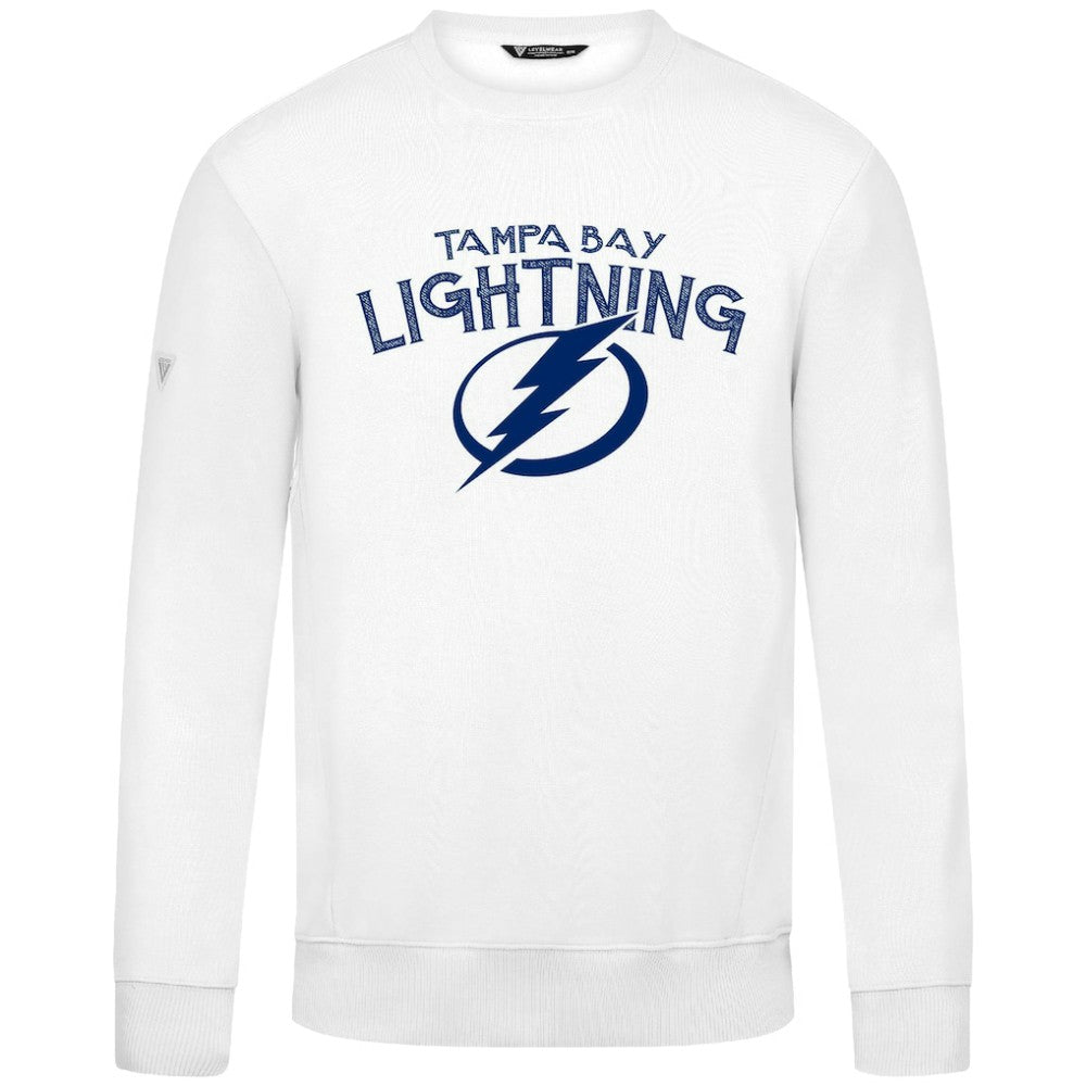 Tampa Bay Lightning Levelwear Zane Mission Sweatshirt White