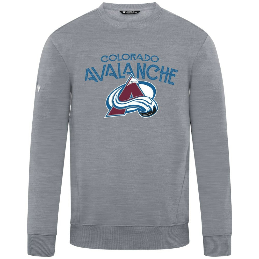 Colorado Avalanche Levelwear Zane Mission Sweatshirt Gray