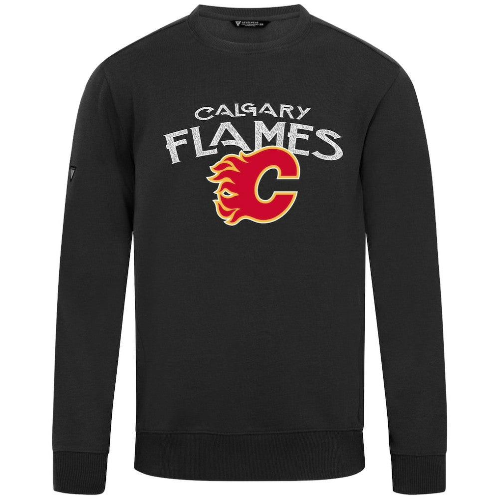 Calgary Flames Levelwear Zane Mission Sweatshirt Black