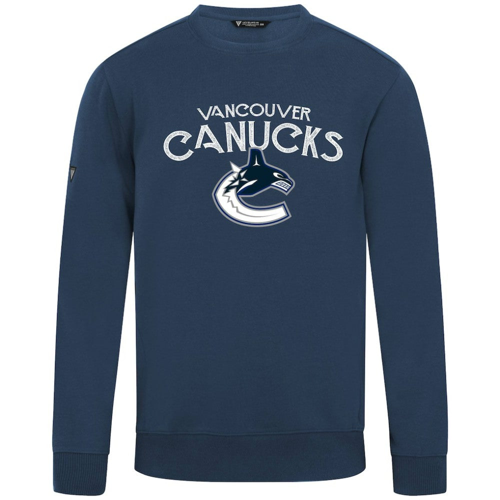 Vancouver Canucks Levelwear Zane Mission Sweatshirt Navy