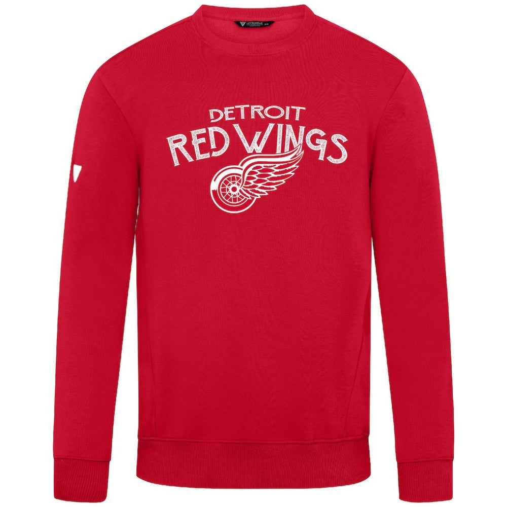 Detroit Red Wings Levelwear Zane Mission Sweatshirt Red