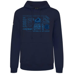 Colorado Avalanche Levelwear Podium Campaign Pullover Hoodie Navy