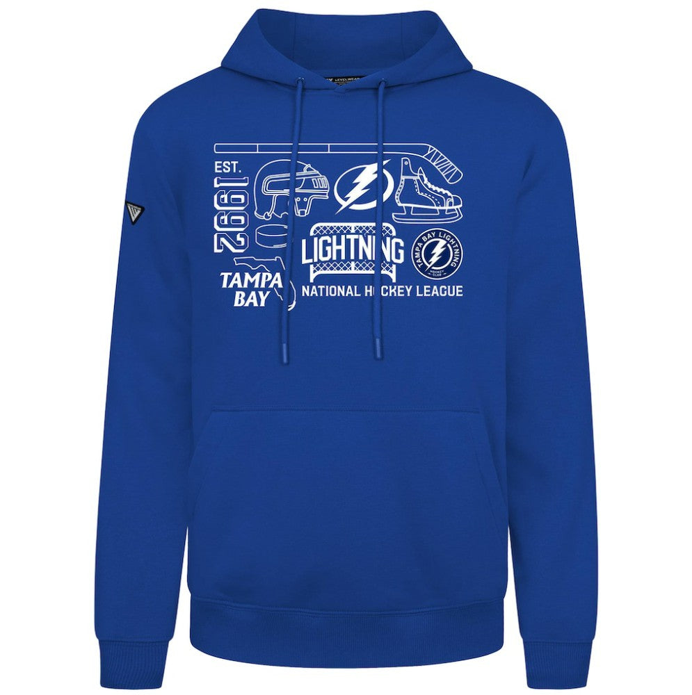 Tampa Bay Lightning Levelwear Podium Campaign Pullover Hoodie Royal
