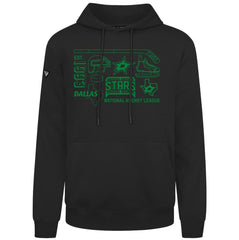 Dallas Stars Levelwear Podium Campaign Pullover Hoodie Black