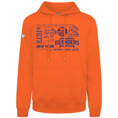 New York Islanders Levelwear Podium Campaign Pullover Hoodie Orange