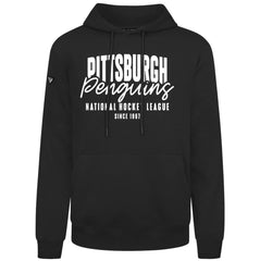 Pittsburgh Penguins Levelwear Podium Response Pullover Hoodie Black