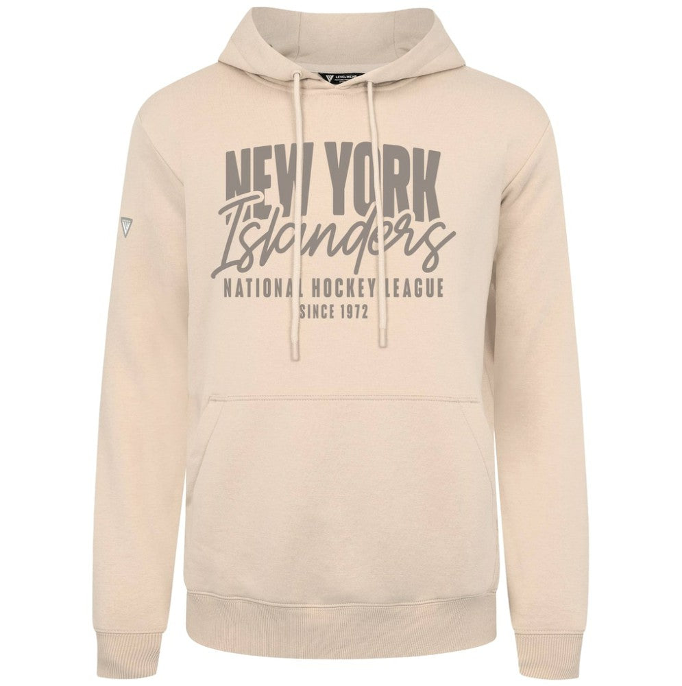 New York Islanders Levelwear Podium Response Pullover Hoodie Khaki